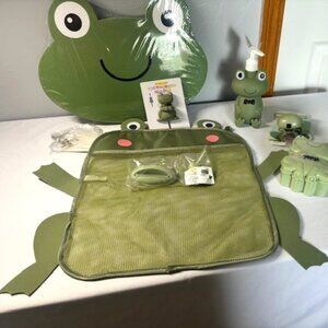 Frog Bathtime Set - Target's Bullseye Playground 8 PCS - BRAND NEW IN PACKAGING
